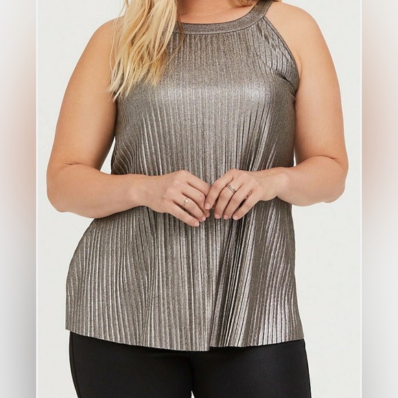 torrid Tops - Torrid Pleated Goddess Tank
